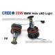 BMW 20W Cree Chip LED Halo Bulb Kit H8 E92/E93/E70